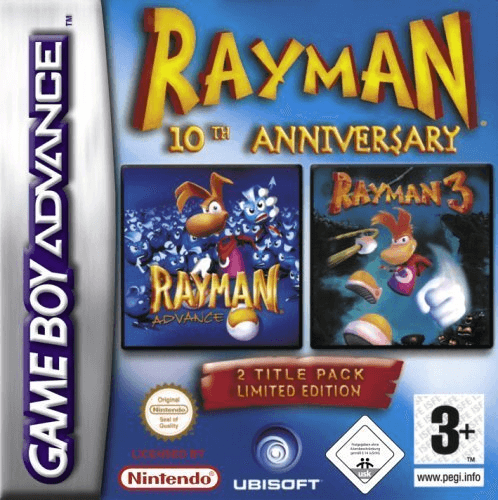 Rayman 10th Anniversary Collection screenshot 3 for GameBoy Advance